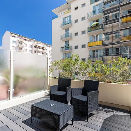 1 Bdr Large Terrace * Nizza